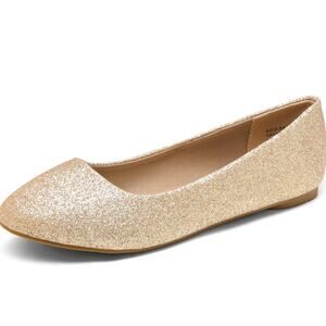 DREAM PAIRS Women's Sole-Simple Ballerina Flats - Size 5.5, Ultra Comfort Shoes